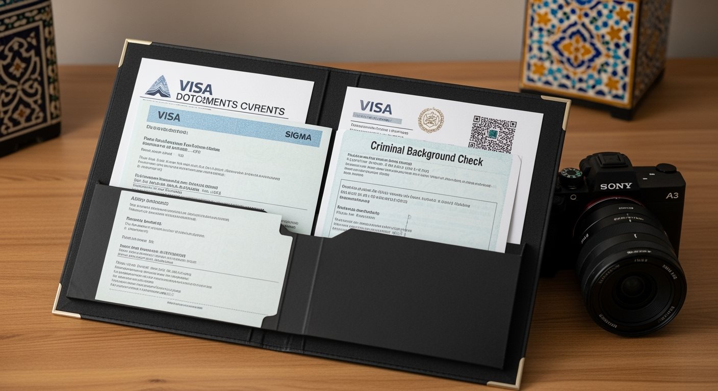 Documents Complets Visa Maroc