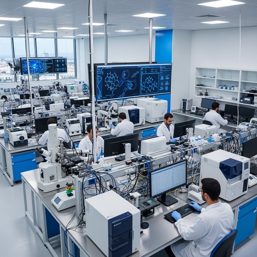 Laboratoire de recherche universitaire au Maroc