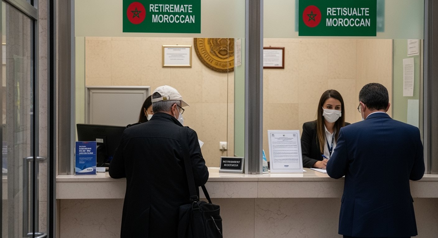 Procédure de demande visa retraité Maroc