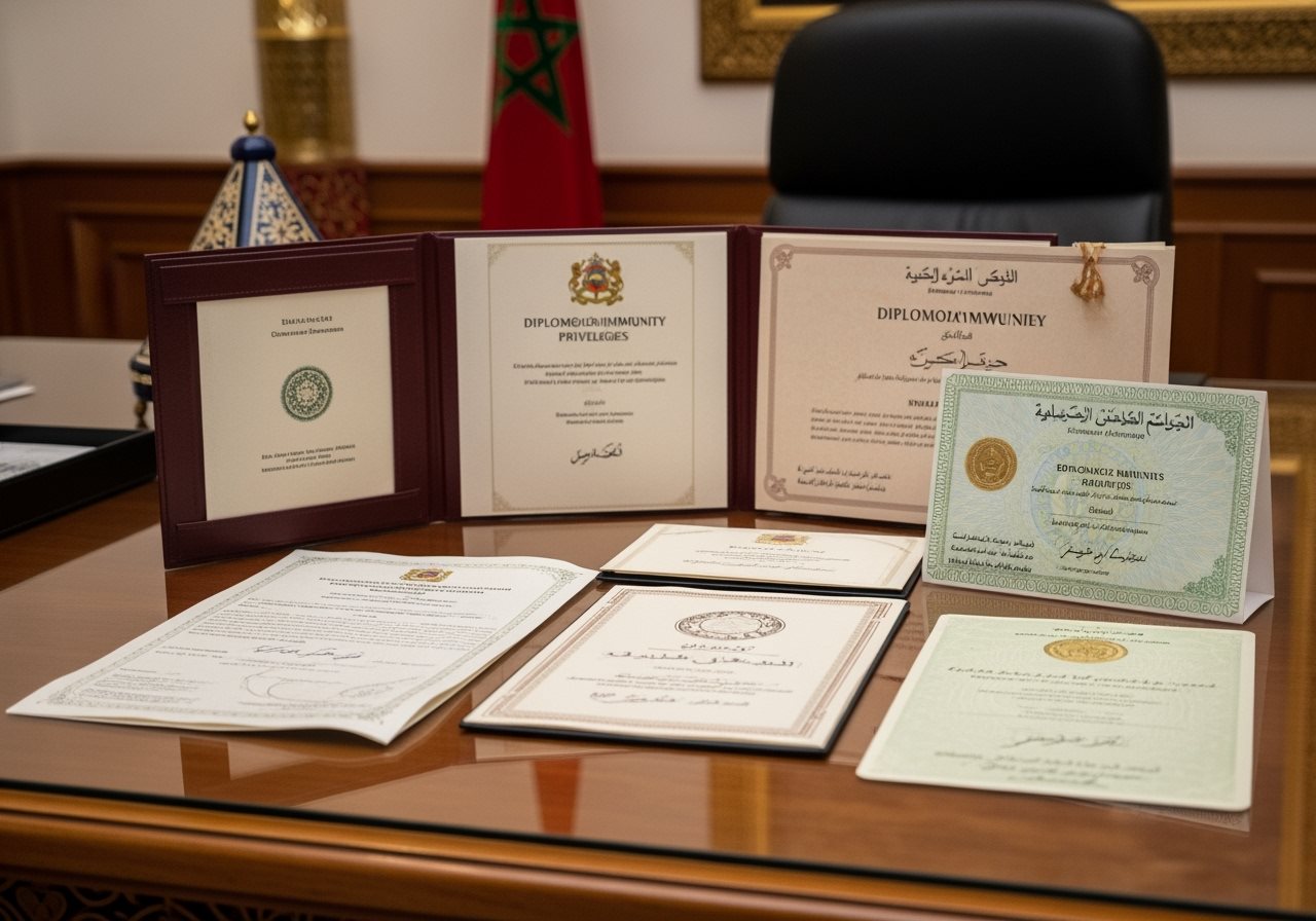 Immunités Diplomatiques Maroc