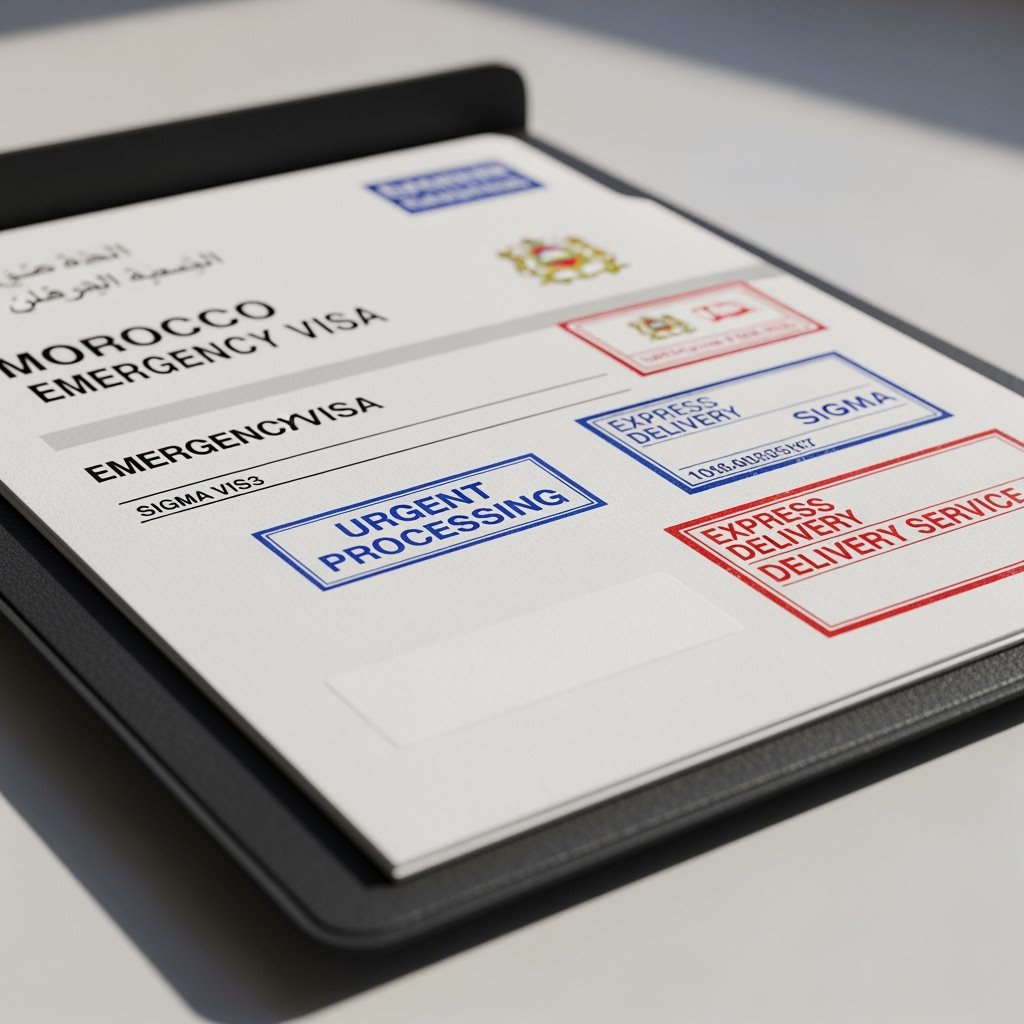 Documents visa urgence Maroc