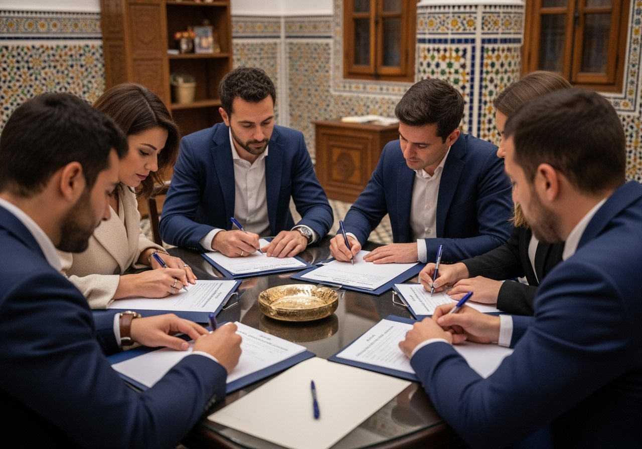 Procédure demande visa groupe Maroc