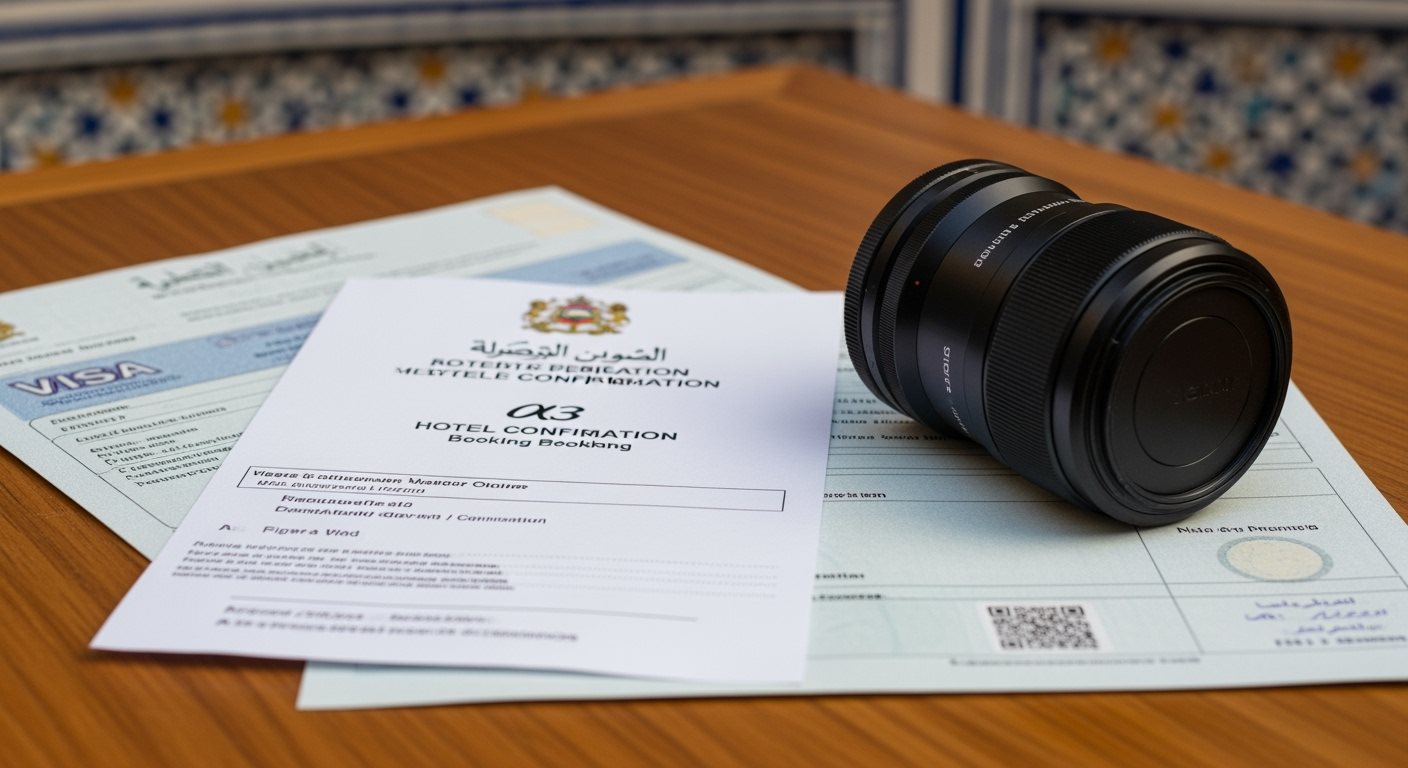 Réservation hôtel pour visa Maroc