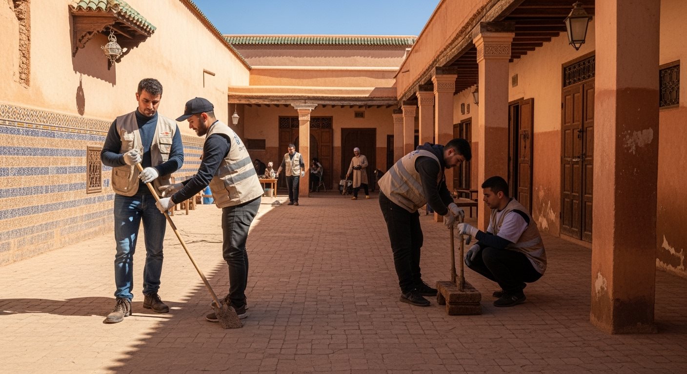 Procédure visa volontariat Maroc