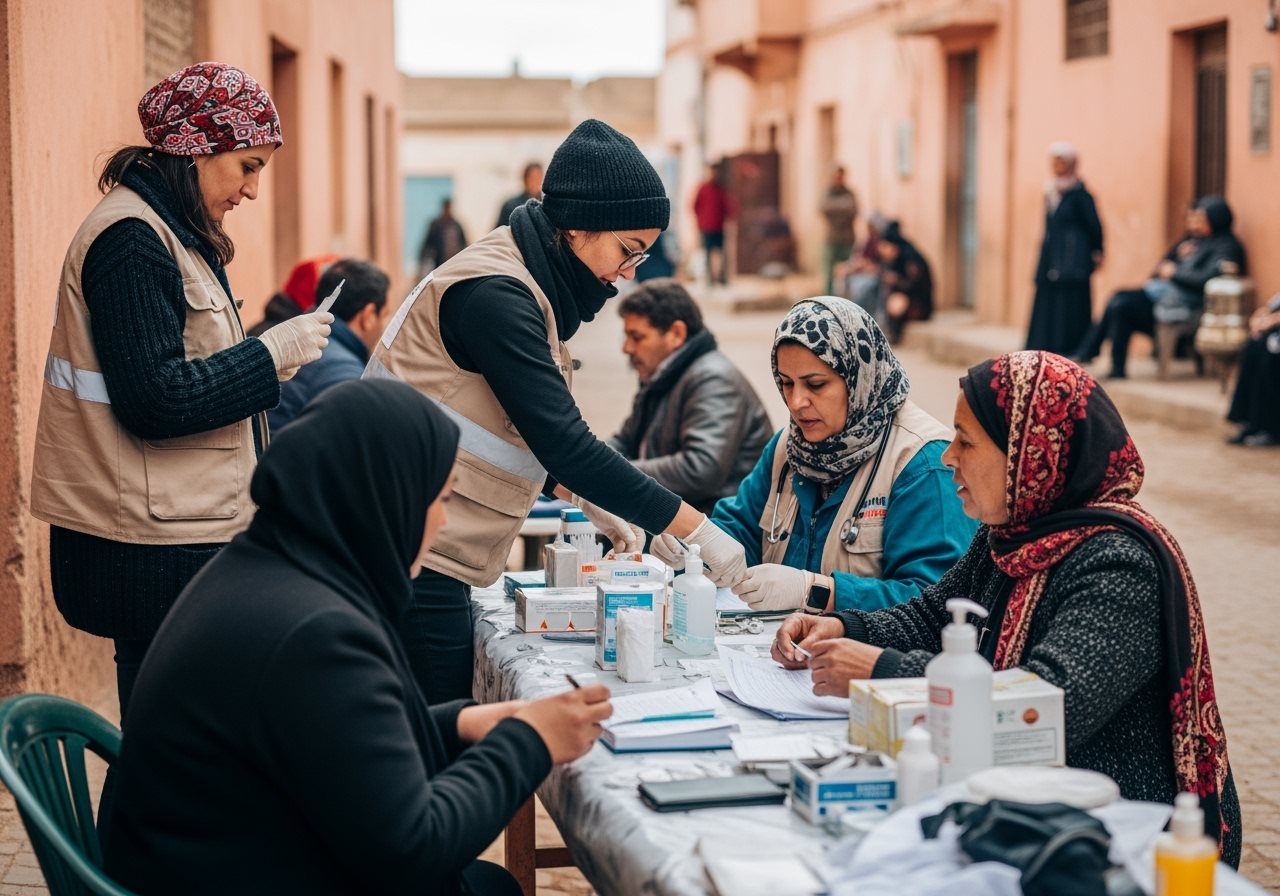 Mission humanitaire au Maroc