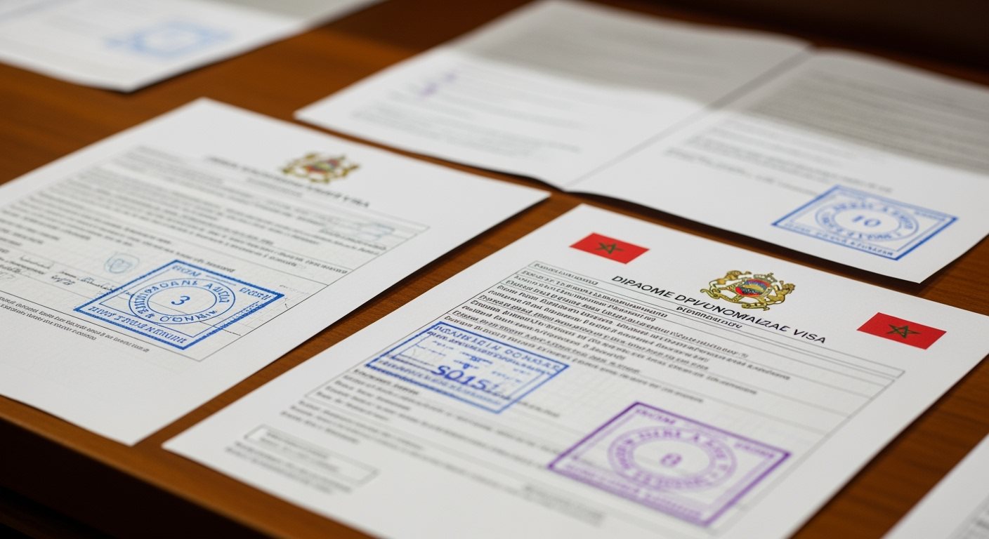 Visa Officiel Maroc - Procédure
