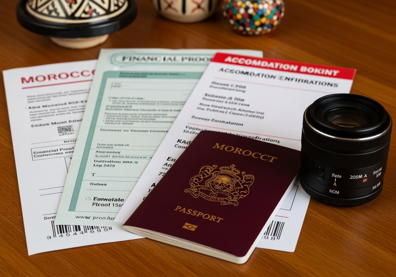 Justificatifs Visa Maroc