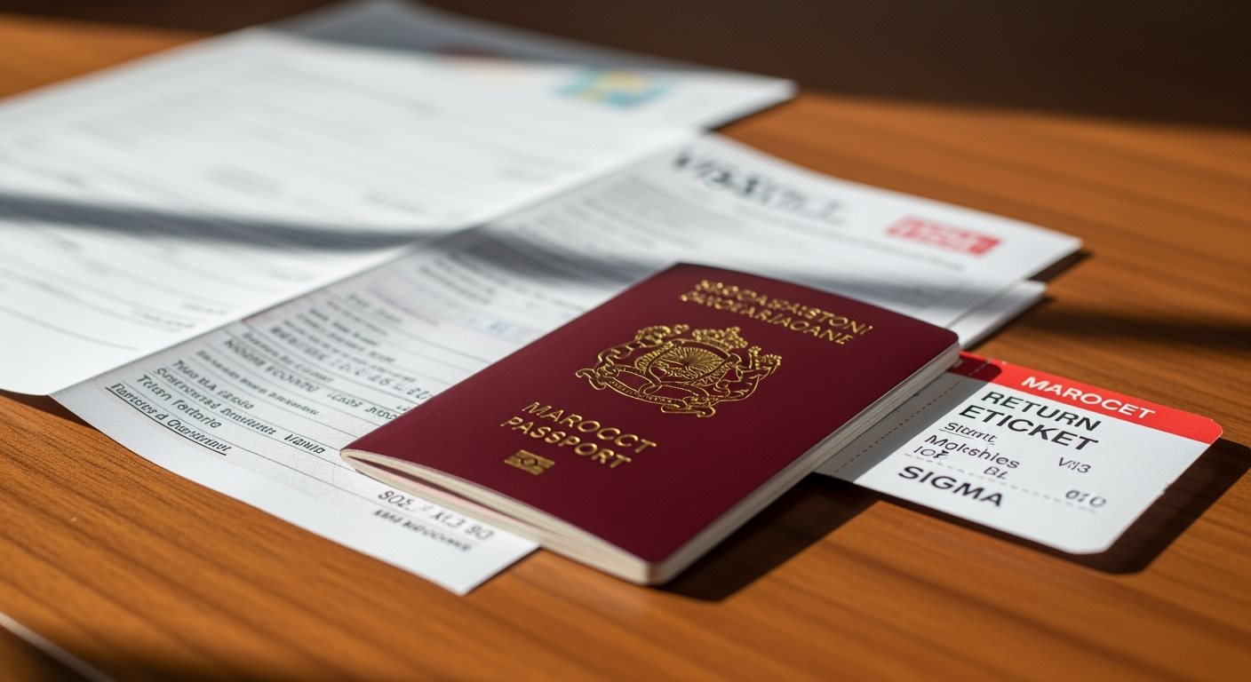 Documents de voyage pour visa Maroc