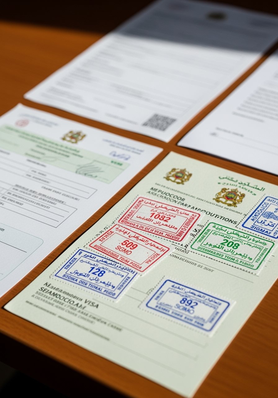 Documents Visa d'Affaires Maroc