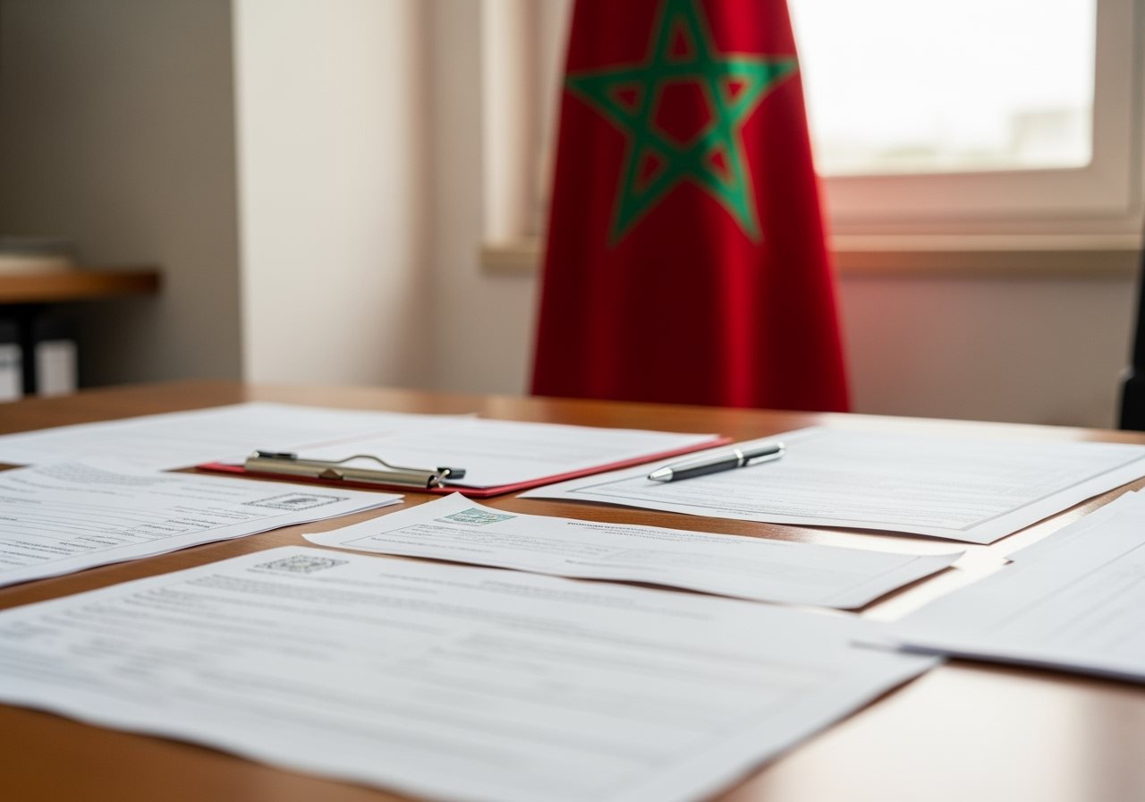 Processus demande visa Maroc
