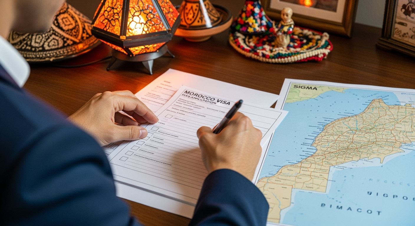 Conseils formulaire visa Maroc