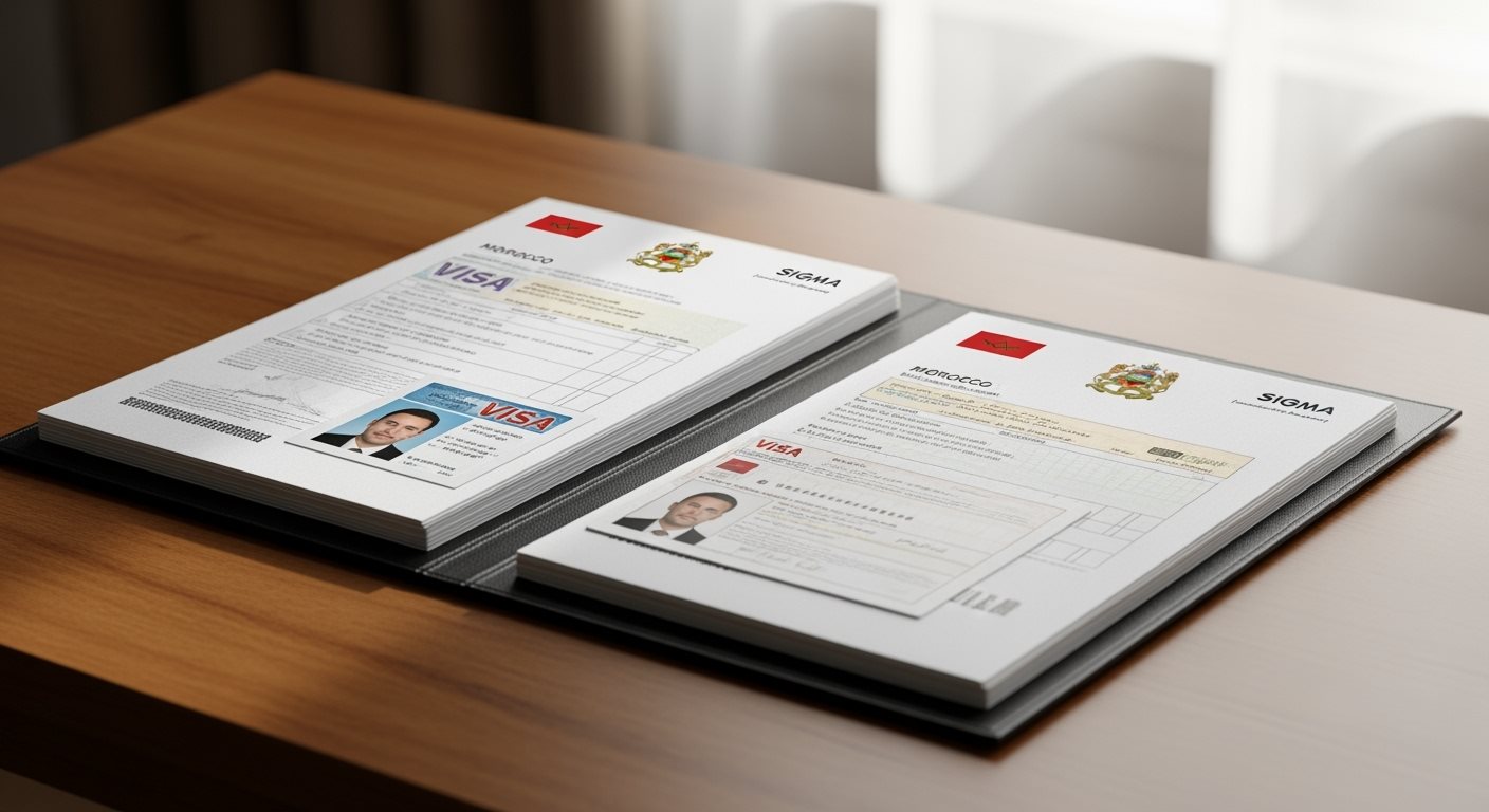 Documents visa Maroc