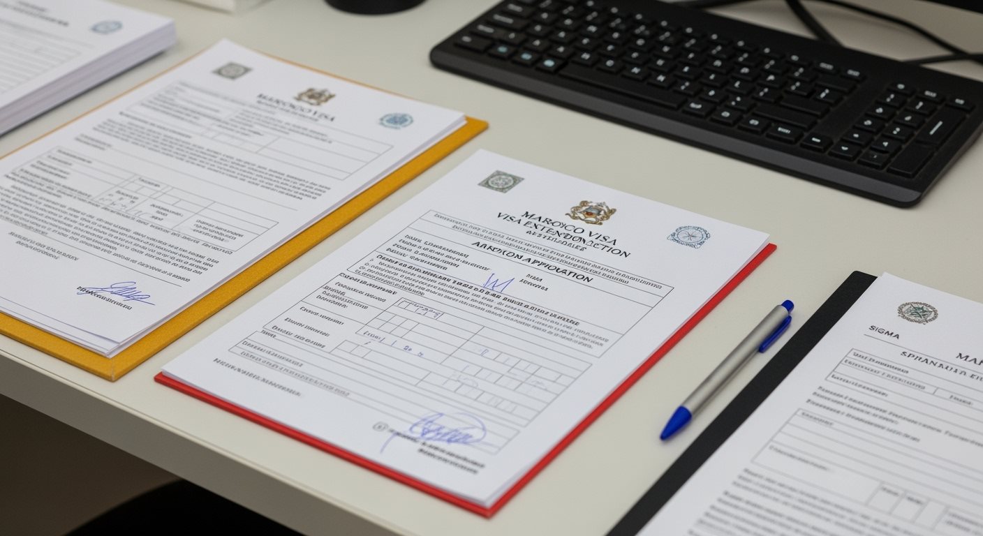 Procédure de prolongation de visa au Maroc