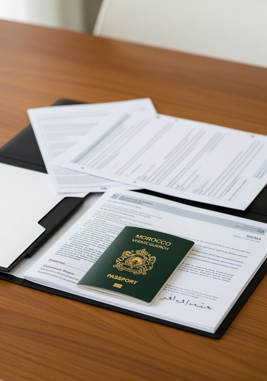 Documents requis pour visa recherche Maroc