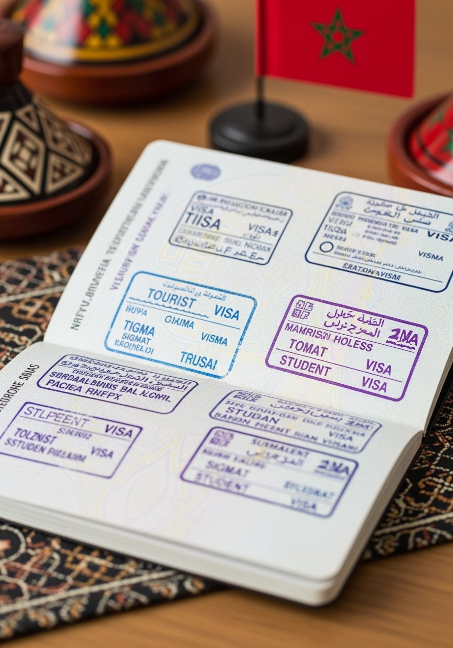 Types de visas Maroc