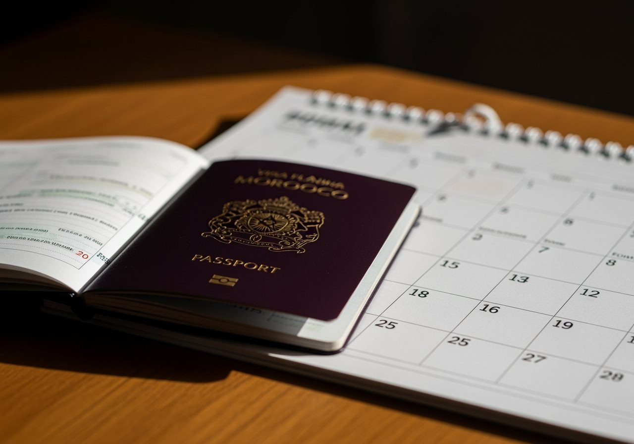 Durée Visa Touristique Maroc